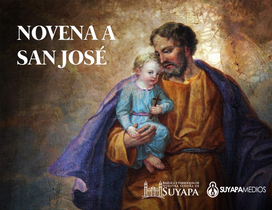 Reza aquí la Novena en honor a San José, patrono de la Iglesia