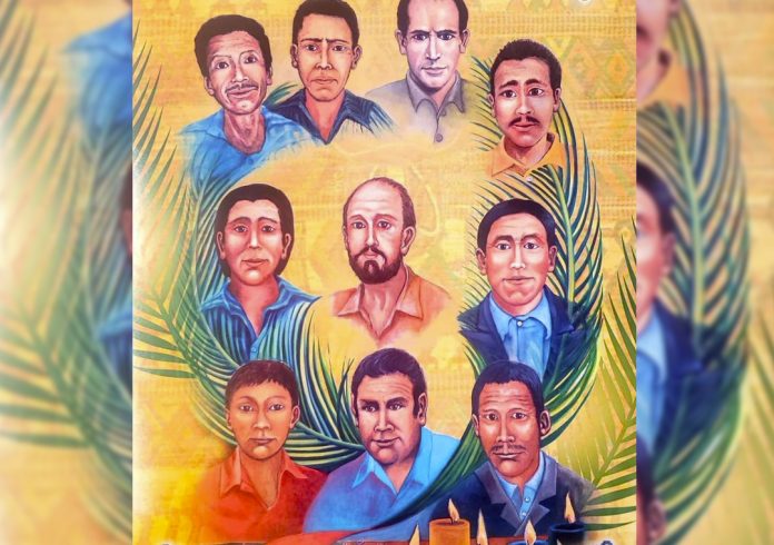 Portada de Pagina MARTIRES DEL QUICHÉ