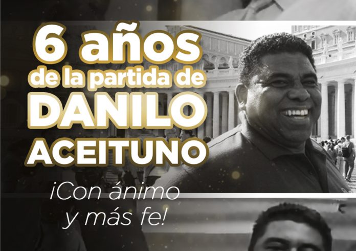 Portada de Pagina 6 AÑOS DANILO ACEITUNO