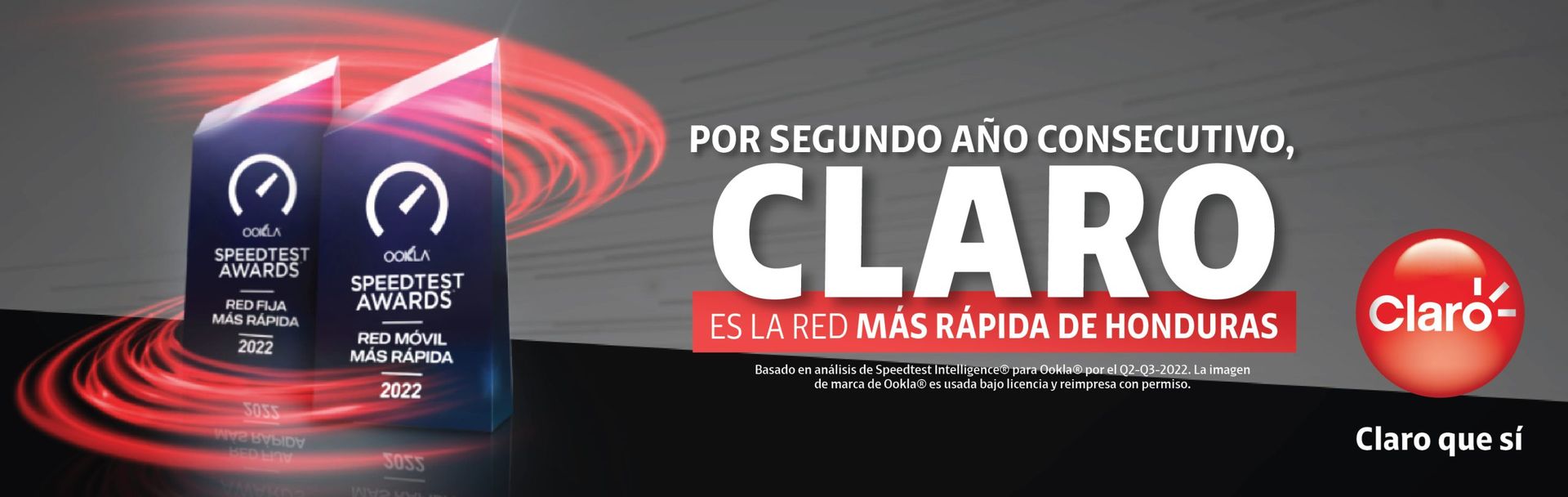 Claro es reconocida por Ookla SpeedTest Awards como la red más rápida ...